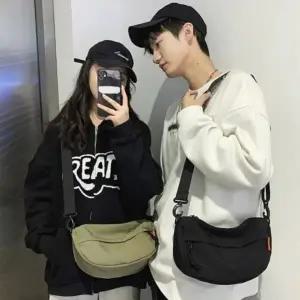 남녀공용가방 가벼운 가방 멀티 크로스백 초경량 4컬러 남녀공용 수납 초경량가방 바디백 여행용 등산