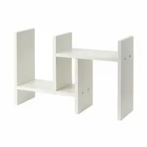 ( )이동형 책상 위 선반 사무용 책상 정리 선반 책상용 수납