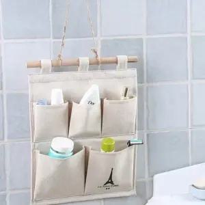 (색상-사이즈 커피타워-onesize)다용도 벽걸이 수납 포켓 걸이형 생활 방수 수납함 무타공 정리함