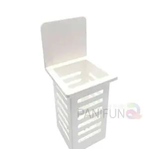 ( )사각 물빠짐 케이스 무타공수납함 사각플라스틱케이스 부착식수납함 주방수저통 부착식수납통 수저정리