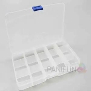 ( )멀티정리함 15구 수납정리함 수납박스 부품상자 소품정리함 개별보관함 소품보관함 수납케이스 미니수납