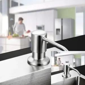 주방 싱크대 세제 디스펜서 싱크대세제펌프 스텐세제통