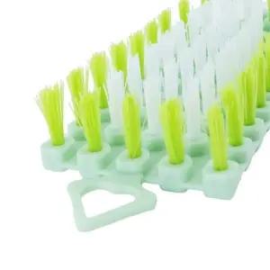 유연한 구조 세척 브러시 다용도 청소솔 미니청소브러시 싱크대브러시 설거지브러시