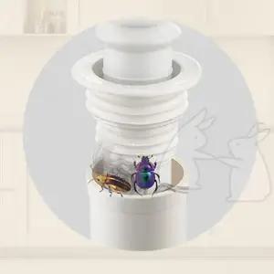 ( )배수구 냄새차단 역류방지 싱크대 실리콘 마개 하수구 배수구캡 배관