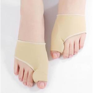 HHBOXIU 발가락 교정기 변형 교정기 주황색