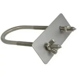 옥타그릴 U-볼트 포크 스테인리스 스틸 길이 5.5인치 돼지 등 부위 고기 트러스 테이퍼드 프롱을 사용하여