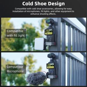 호환 DJI Osmo Pocket 3 카메라 확장 브래킷용 BRDRC 마그네틱 어댑터 프레임 데스크탑 마운트베이스 Vlgo