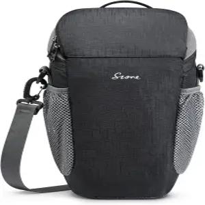 니콘 캐논 소니와 호환되는 사진작가용 S-ZONE 카메라 가방 DSLR/SLR 방수 케이스 홀스터