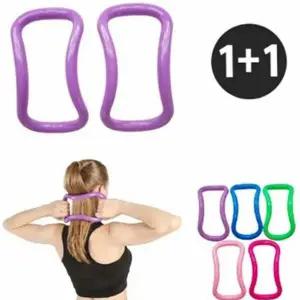 마사지링 스트레칭 헬스링 필라테스 요가 링 종아리 운동 도구 트레이닝링 관리링 다용도 운동용 휴대용