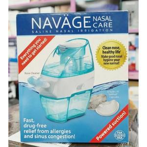Navage 나바지 식염수 비강 키트 비강관개 Irrigation 코세척기 Saline