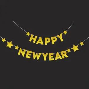 생일파티용품 장식용품 가랜드 골드 파티장식 뉴이어 생일 가랜더 홈파티소품 형 생일파티가랜드