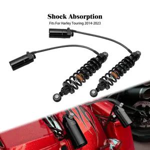 바이크 오토바이쇼바 리어 서스펜션 오토바이 조정 가능 원격 저수지 충격 Harley Touring Road Electra St