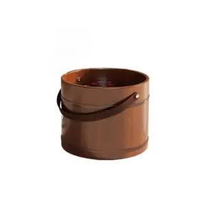 프리미엄 발 담그는 대야 족탕기 편백나무 통 족욕 25cm A