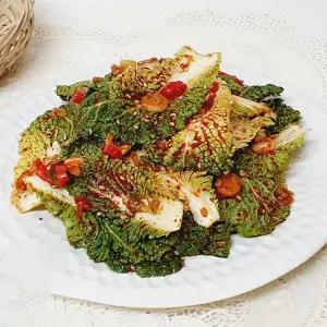 아삭한 제철 봄동 겉절이 김치 1kg(1~2인 가구 추천)
