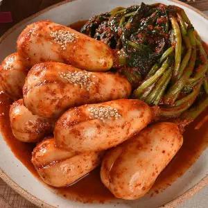 [NS홈쇼핑]100% 국내산 갓담은 온향촌 총각김치 2kg 외[35750721]