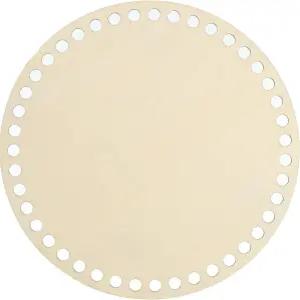 파티킬 바구니 나무 바닥 6인치 x DIY 가방 공예 뜨개질용 코바늘 셰이퍼 직조 용품 나무(구멍 6mm)