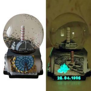 우크라이나 체르노빌 원자력 발전소 스노우스피어 프리피아트 재해 기념품 장식품