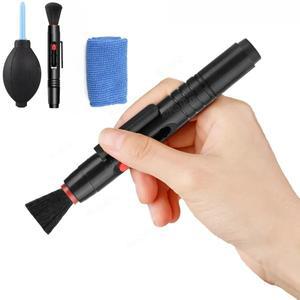 렌즈 클리닝 펜  브러시 포함 양면 카본 헤드 카메라 광학 안경 PS4 PS5 VR