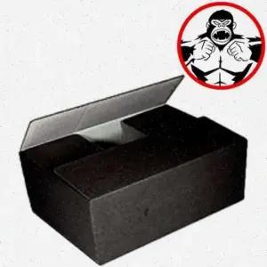 튼튼 택배박스 180 120 80mm 검정색 1묶음200장