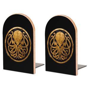 크툴루, 홈 오피스 선반 장식용 헤비 듀티 북 스탠드 1쌍 출시