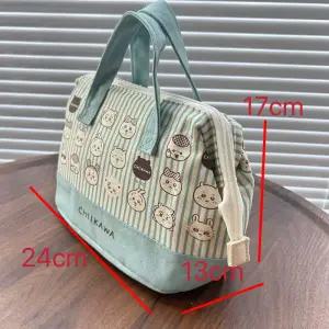 먼작귀 치이카와 우사기 도시락 단열 보온 점심 가방 수납 런치백 닉 하치