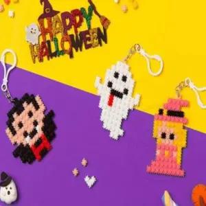 디폼블럭 DIY 열쇠고리 4종세트 취미DIY DIY세트 가방장식 할로윈DIY DIY키트