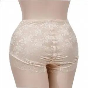 골반 라인 강조 레이스 이중복부 보정 팬티
