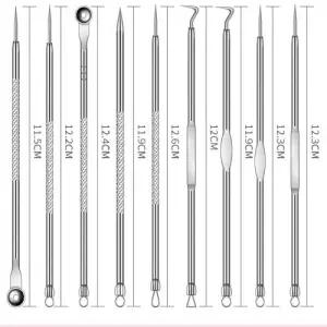 여드름 피지 제거 압출 흡입기 9종세트