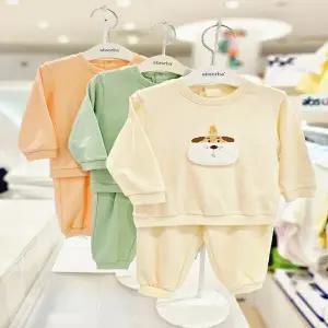 [압소바 의류] 포니도그 상하복 3종세트 색상택1 (25년가을신상) (A2513005D)