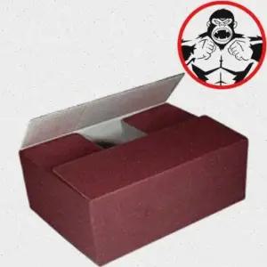 튼튼 택배박스 320 245 80mm 와인색 1묶음80장