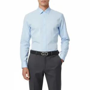 살바토레 FW24 남성 간치니 양면 벨트 67 8783 NERO HICKORY 0476361