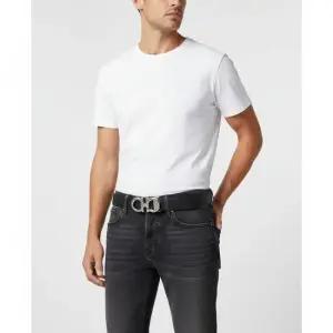 살바토레 FERRAGAMO 간치니 남성 양면 벨트 679710 0789034 프리컷팅)