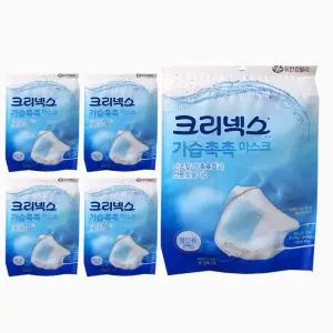 크리넥스 가습 촉촉 마스크 대형 2매 X 5팩