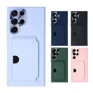 갤럭시점프4 와이드8 퀀텀6 퀀텀4 M36 S26U S25엣지 버디 S24 메탈렌즈 카드 젤리 휴대폰 케이스