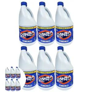 락스 유한락스 레귤러 한박스 2L