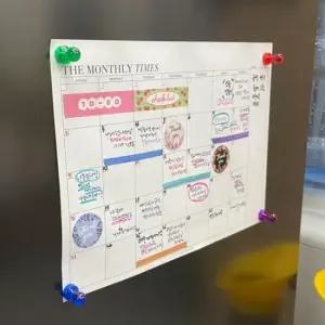 타임플래너 먼슬리 월간 플래너 떡메모지 메모장