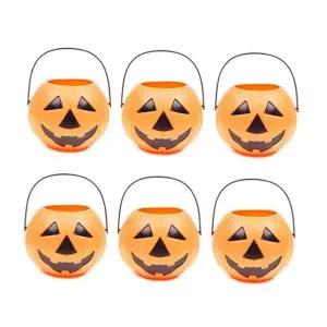 자재 6개 할로윈 부품 파츠 중형 소모품 사탕바구니 호박바구니
