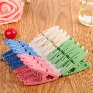 사용이 편리한 플라스틱 컬러 두꺼운 빨래 집게 16p