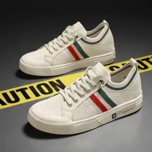 남성 2컬러 르베르 니트 스니커즈 밴딩끈 단화 운동화 WFFLQM1