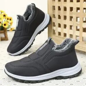 GM남성 여성용 패딩 방한화 보온 방한 털 신발 운동화 WFFKKBS