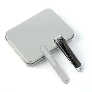 [셀러허브]레버컷 손톱깎이 2종세트 NC-07 파일 네일클리퍼 블랙 DT1340598 (S34697996)