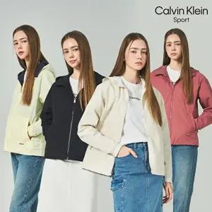 [Calvin Klein]26SS 여성 우븐 리버시블 테크 자켓