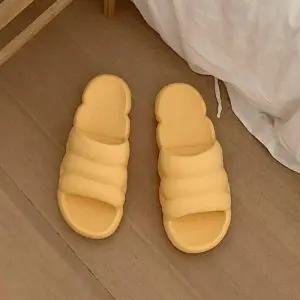 여성 버블 가벼운 플랫 슬리퍼 실내화 겸용 실외화 WFF619A