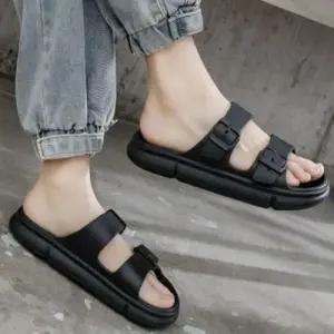 남녀 공용 여름 데일리 버클 조절 가벼운 EVA 슬리퍼 WFF2475