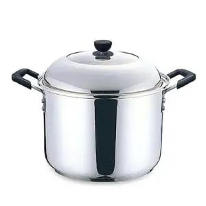 찜기냄비 키친플라워 인덕션 곰솥 냄비 들통 찜냄비 3중 32cm