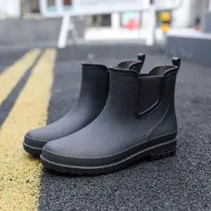 남성 레인부츠 발목 고무장화 낚시신발 남자장화 WFCCD68