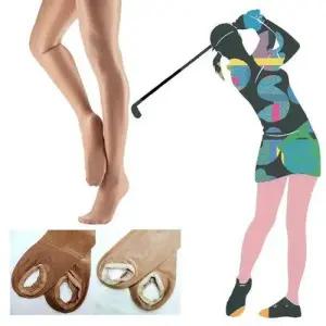 국산 70D 골프 고리 타이즈 스타킹 WFAC3B5