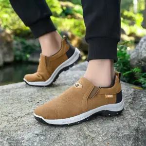 남성 3컬러 빅사이즈 슬립온 스니커즈 ZM555