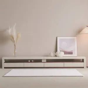 펠라토 프리미엄 포세린세라믹 TV거실장 75인치 95인치 TV다이