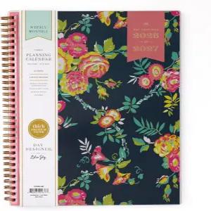 블루 스카이 데이 디자이너 2026-2027 주간 및 월간 학년도 플래너 캘린더 2026년 7월 - 2027년 6월